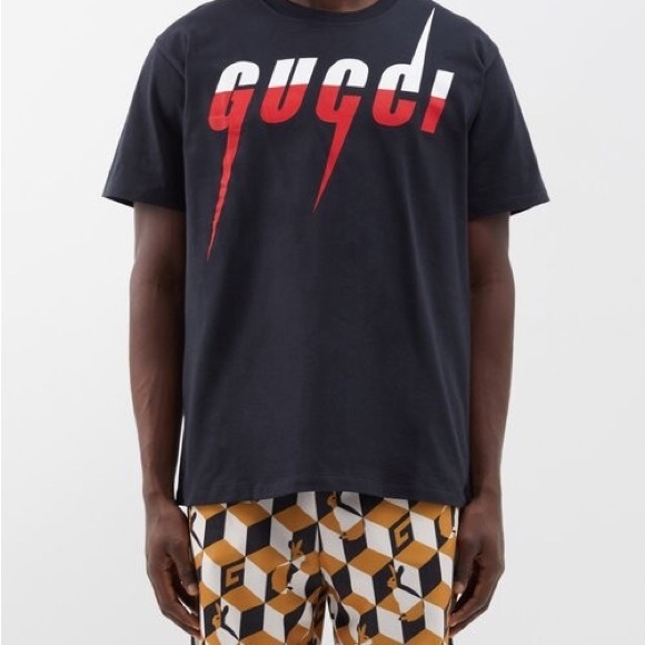 Authentic Gucci Blade Print Tshirt M - Picture 6 of 6